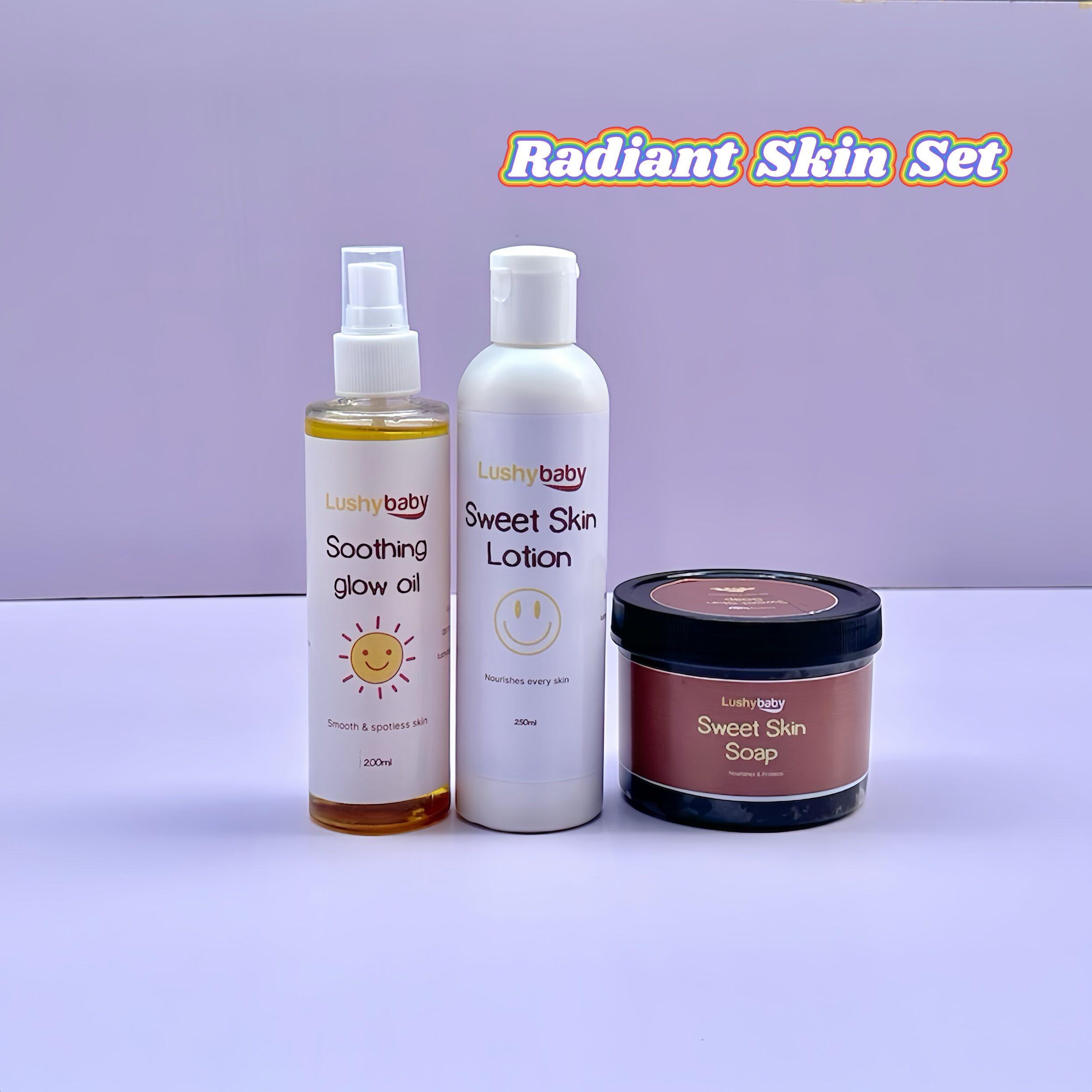 Radiant skin set