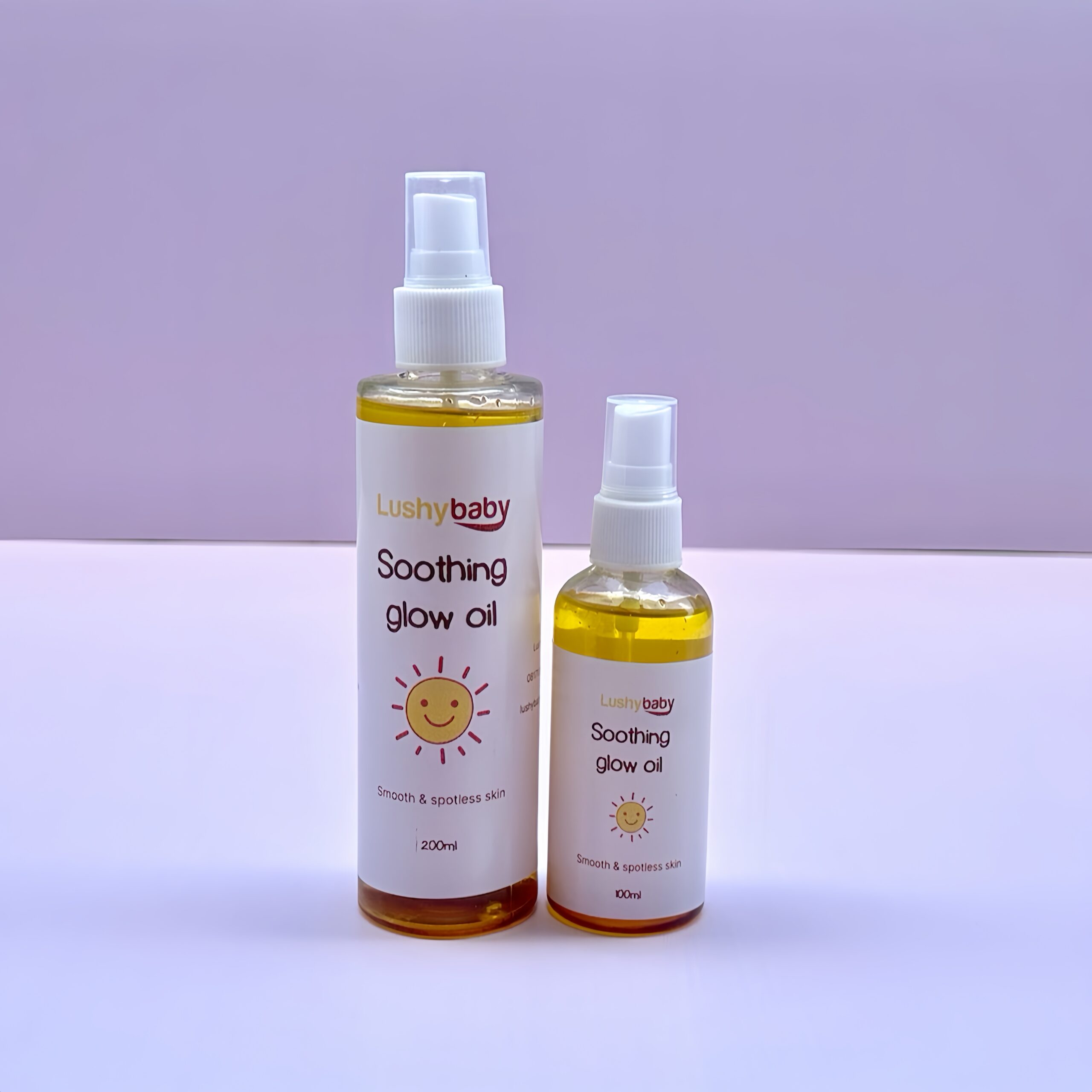 Soothing glow oil